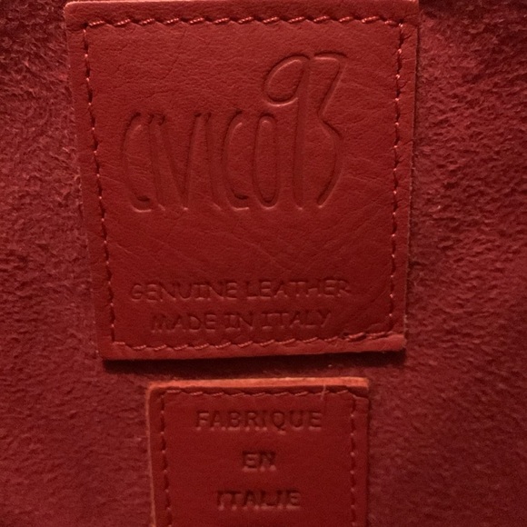 Civico 93 Genuine Leather handbag - Picture 6 of 8